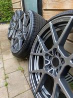 20 inch Rotiform KPS Velgen met Banden - 5x112, Gebruikt, Banden en Velgen, Ophalen of Verzenden, Personenwagen
