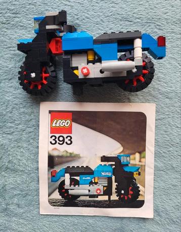 Lego Norton motor (set 393) met bouw instructie boekje.  beschikbaar voor biedingen