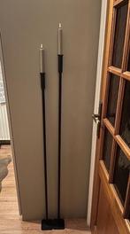 Kaarsenstandaard Staal, Huis en Inrichting, Woonaccessoires | Kandelaars en Kaarsen, Ophalen, Zwart, Metaal, 75 cm of meer
