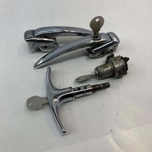 VW Kever Deurgreepset motordeksel slot ontsteking 58-59, Auto diversen, Auto-accessoires, Gebruikt, Ophalen of Verzenden