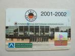 Seizoenclubcard  Excelsior 2001/2002  Groene Achterkant, Ophalen of Verzenden, Gebruikt, Overige binnenlandse clubs, Overige typen