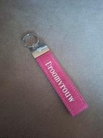 Roze sleutelhanger 'Droomvrouw' 16 cm, Ophalen of Verzenden, Zo goed als nieuw