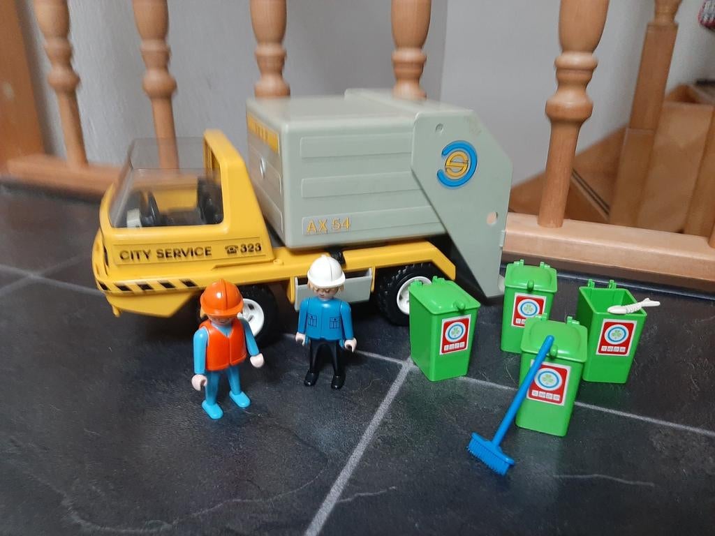 Playmobil vuilniswagen, Kinderen en Baby's, Speelgoed | Playmobil, Ophalen of Verzenden