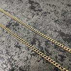 14k gouden ketting massief Cuban schakel, Sieraden, Tassen en Uiterlijk, Kettingen, Ophalen of Verzenden, Nieuw, Goud