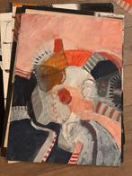 Abstract Schilderij Arno van Iperen - Uniek Kunstwerk, Ophalen of Verzenden