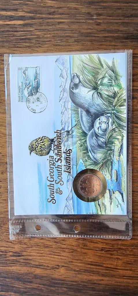 Muntbrief South Georgia & South Sandwich Islands, Verzenden, Buitenland