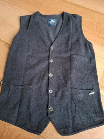 Campbell Spencer Grijze Heren Gilet Maat M beschikbaar voor biedingen