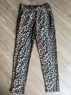 Ambika travelstof broek panter print super maat S, Kleding | Dames, Maat 38/40 (M), Bruin, Ophalen of Verzenden, Zo goed als nieuw