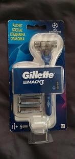 Mach 3 houder met 5 mesjes NU 15 euro, Sieraden, Tassen en Uiterlijk, Uiterlijk | Gezichtsverzorging, Verzenden, Nieuw, Gehele gezicht