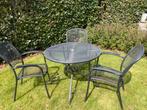 Kettler / royal gardeb toledo tafel met 3 stoelen, Ophalen, Overige materialen, Gebruikt, 3 zitplaatsen