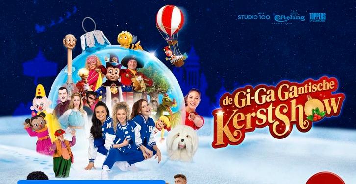 2 tickets Gi-Ga-Gantische KerstShow, Tickets en Kaartjes, Theater | Cabaret en Komedie, Twee personen, December