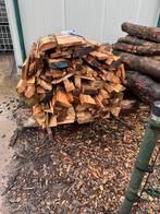 Mooi pakket eiken haardhout 2,75 kuub voor 250 euro, 3 tot 6 m³, Ophalen, Eikenhout, Stammen