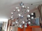 sputnik hanglamp jaren 60 70 design 5 lichtbronnen retro, Gebruikt, ?, ?, ?