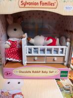 Sylvanian Families Chocolade Konijn Baby Set, Ophalen, Zo goed als nieuw, Meisje