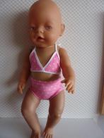Badpak/bikini of setje voor de baby born pop.Poppenkleertjes, Ophalen of Verzenden, Nieuw, Babypop