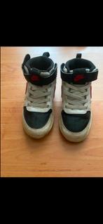 Nike Air Jordan schoentjes met klittenband maat 25, Jongetje of Meisje, Ophalen of Verzenden, Nike air jordan, Gebruikt