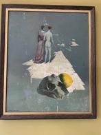 Schilderij olie op paneel Micheal Dore 1965, Antiek en Kunst, Kunst | Schilderijen | Klassiek, Ophalen of Verzenden