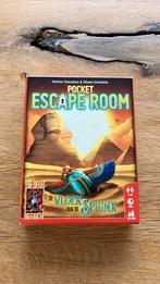 Pocket escape room: de vloek van de sphinx, Ophalen of Verzenden, Zo goed als nieuw