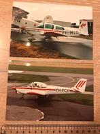 Martinair AGB Tiger PH-MLD &Fuji PH-PCV Vliegtuig Luchtvaart, Verzamelen, Ophalen of Verzenden, Zo goed als nieuw, Kaart, Foto of Prent