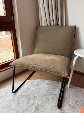 Fauteuil olijfgroen