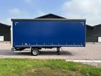 VELDHUIZEN Be oplegger 5.5 ton schuifzeilen met laadklep 100, Overige brandstoffen, Wit, Origineel Nederlands, Bedrijf
