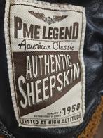 PME Legend lammy sheepskin jacket leren jas (XL) nieuwstaat, Kleding | Heren, Jassen | Winter, Bruin, Maat 56/58 (XL), Ophalen of Verzenden