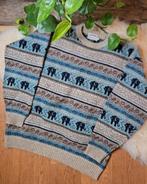 Vintage shetland wollen trui 80s noors norway ijslandse, Niet ingevuld, Niet ingevuld, Maat 56/58 (XL), Ophalen of Verzenden