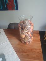 Decoratieve vaas gevuld met thema herfst items, Huis en Inrichting, Ophalen, Nieuw, Oranje, Glas