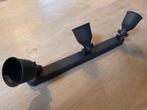 IKEA HEKTAR donkergrijze plafondrail, industrieel design, Ophalen, Zo goed als nieuw, Metaal, Minder dan 50 cm