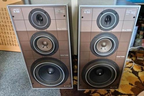 Jamo SL130 speakers, Audio, Tv en Foto, Luidsprekers, Gebruikt, Front, Rear of Stereo speakers, 120 watt of meer, Jamo, Ophalen