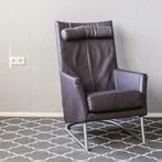 Fraaie Montis Madonna fauteuil - Aubergine, Huis en Inrichting, Fauteuils, Niet ingevuld, Niet ingevuld, Leer, Ophalen of Verzenden