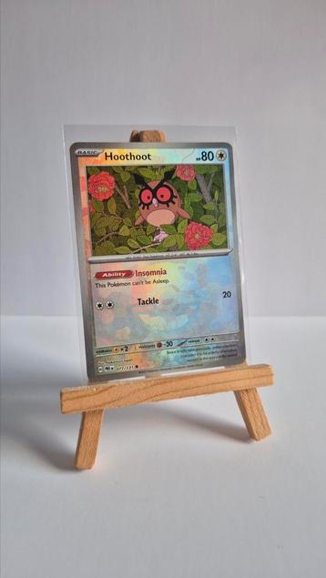Hoothoot 077/131 masterball prismatic evolutions  beschikbaar voor biedingen