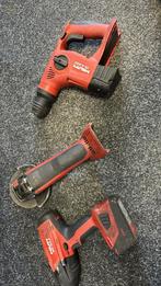 Hilti set: Boorhamer, slagmoer groot en klein en slijptol, Ophalen, Gebruikt