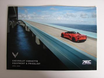 Chevrolet Corvette brochure beschikbaar voor biedingen