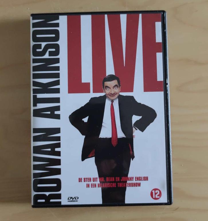 Rowan Atkinson - Live (dvd), Cd's en Dvd's, Dvd's | Cabaret en Sketches, Zo goed als nieuw, Stand-up of Theatershow, Alle leeftijden