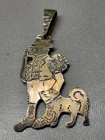 Zilveren hangertje Appen Zeller Sennenhond beschikbaar voor biedingen