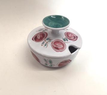 jamschaaltje met deksel, jaren ’60 vintage beschikbaar voor biedingen