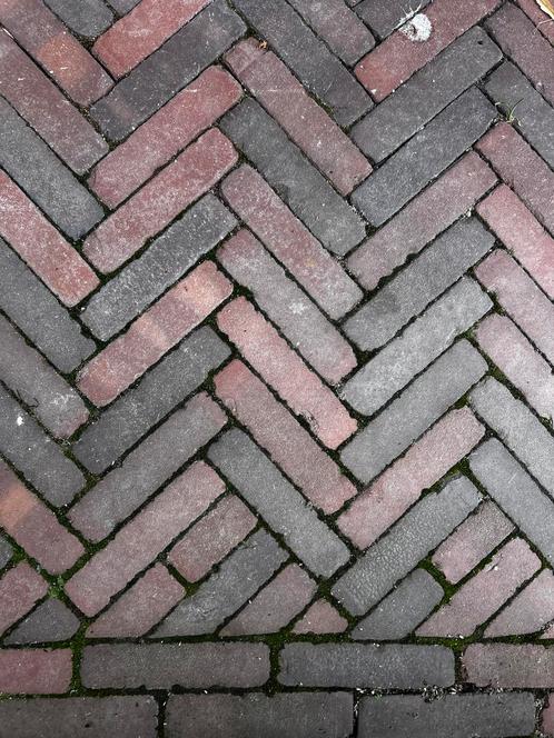 8m2 waalformaat klinkers Wienerberger Auxo UWF60 20x5x6cm, Tuin en Terras, Tegels en Klinkers, Gebruikt, Klinkers, Beton, 5 tot 10 m²
