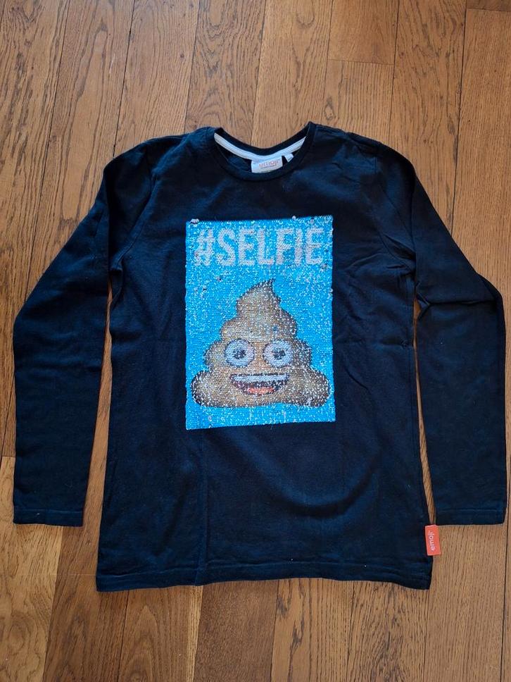 Longsleeve maat 158/164, Kinderen en Baby's, Kinderkleding | Maat 158, Zo goed als nieuw, Jongen, Shirt of Longsleeve, Ophalen of Verzenden