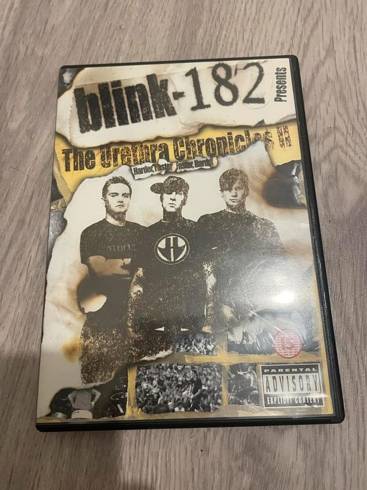 Blink 182 - The Urethra Chronicles, Cd's en Dvd's, Dvd's | Muziek en Concerten, Zo goed als nieuw, Muziek en Concerten, Vanaf 12 jaar
