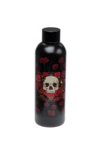 Schedel & Rozen Thermosfles 530ml, skull, hobby, mancave man, Ophalen of Verzenden, Nieuw