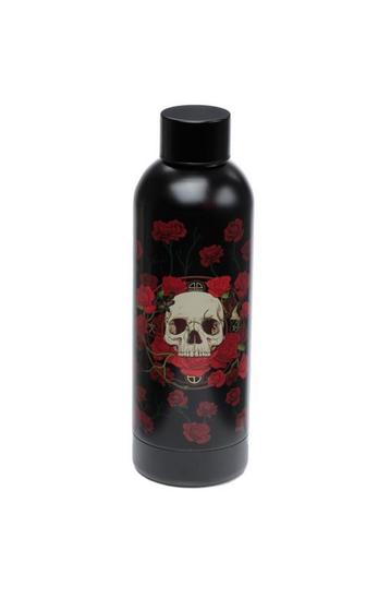 Schedel & Rozen Thermosfles 530ml, skull, hobby, mancave man beschikbaar voor biedingen
