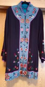 Gudrun Sjödén vintage jas L, Verzenden, Zwart, Maat 42/44 (L), Nieuw