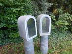 2 metalen vitinekastjes/lantaarnkastje, Ophalen, Gebruikt