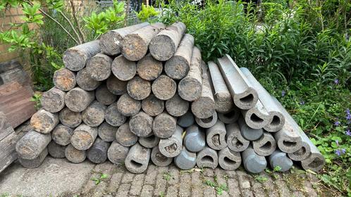 kunststof paaltjes | kunstof palissanderpalen, Tuin en Terras, Palen, Balken en Planken, Gebruikt, Palen, Minder dan 180 cm, Ophalen
