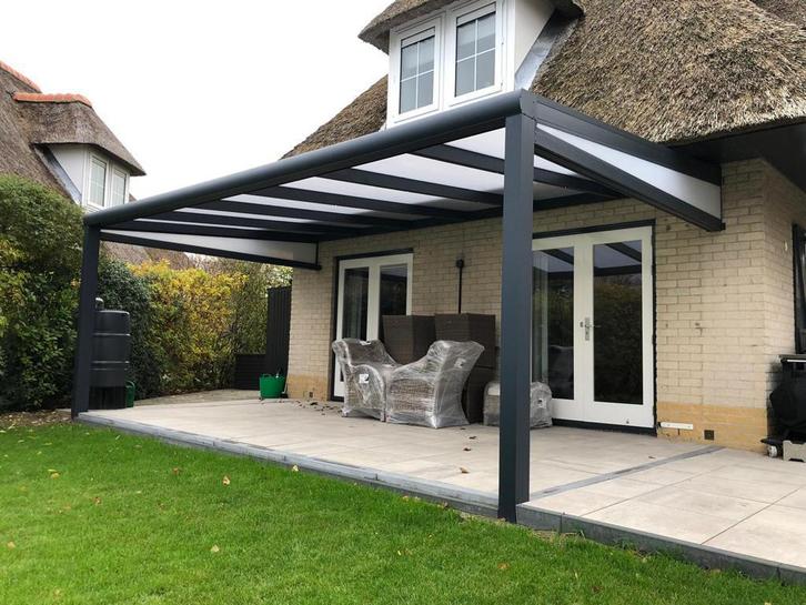 Actie !!! Nieuw: Aluminium veranda’s tegen gunstige prijzen!, Tuin en Terras, Overkappingen, Nieuw, Veranda, Ophalen