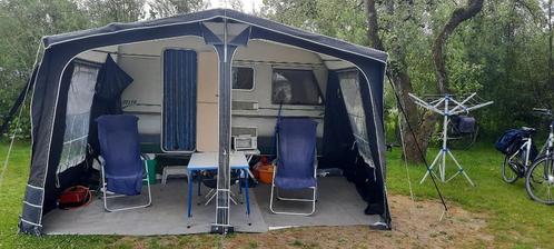 Delta caravan, Caravans en Kamperen, Caravans, Particulier, tot en met 4, 750 - 1000 kg, Rondzit, Delta, Dwarsbed, Dwars-stapelbed