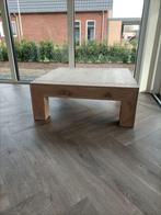 Massieve lichteiken salon-, hoektafel, Huis en Inrichting, Ophalen, 50 tot 100 cm, 50 tot 100 cm, Zo goed als nieuw