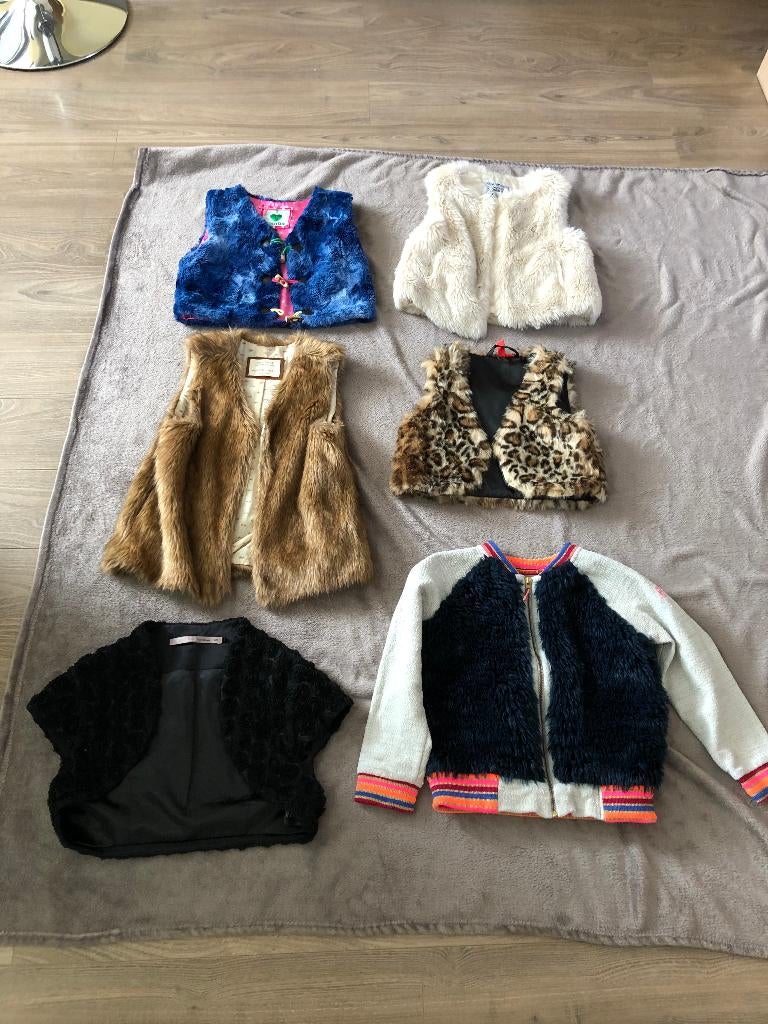 Meisjes vestjes en truitjes 110/128, Ophalen of Verzenden, Zo goed als nieuw, Maat 110