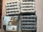 8 Nieuwe Zitkussens - Grijs - 39x39cm, Huis en Inrichting, Woonaccessoires | Kussens, Ophalen, Nieuw, Grijs, Vierkant